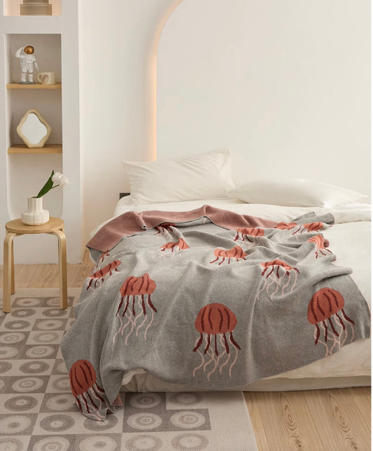 Jellyfish Pattern  Blanket