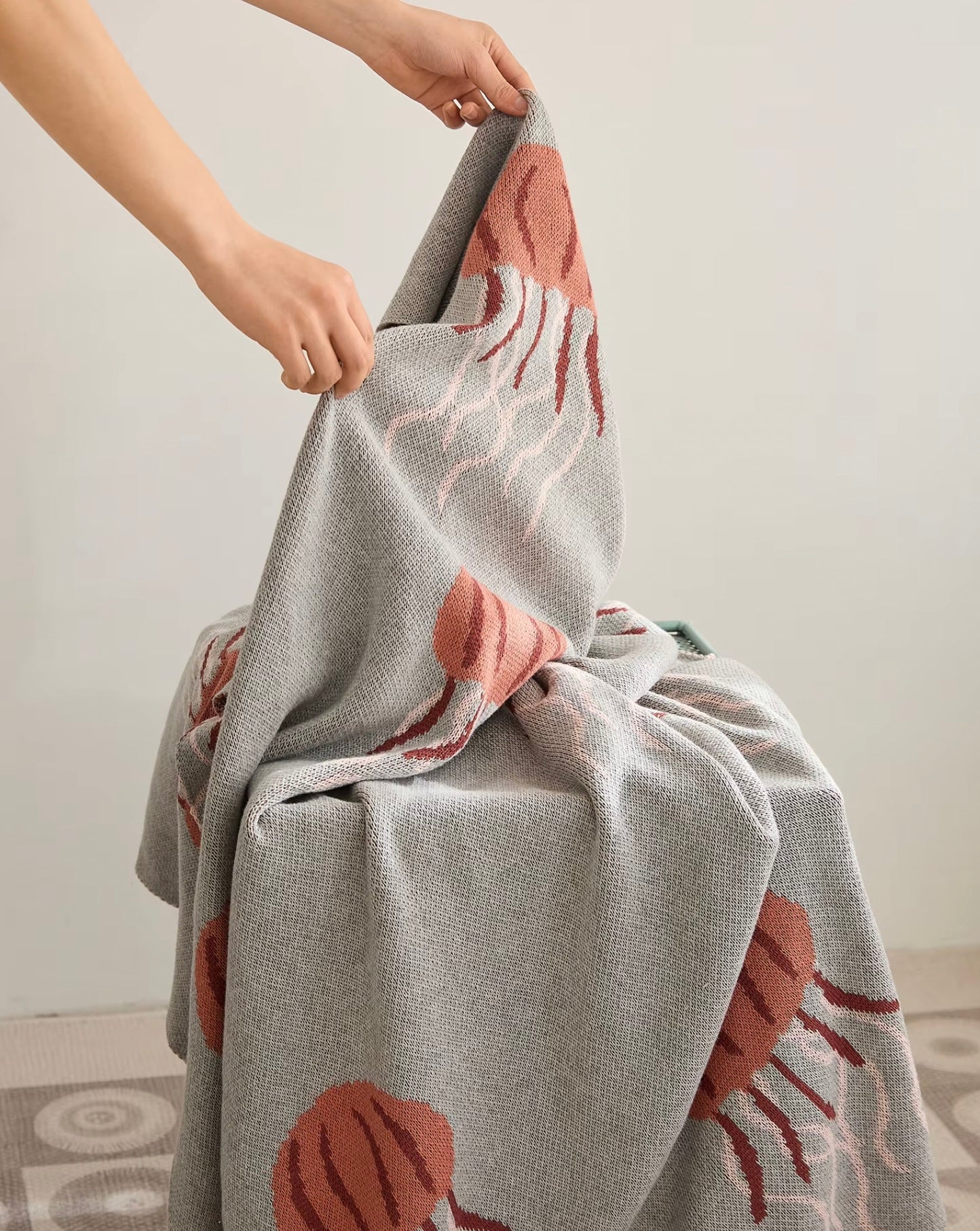 Jellyfish Pattern  Blanket