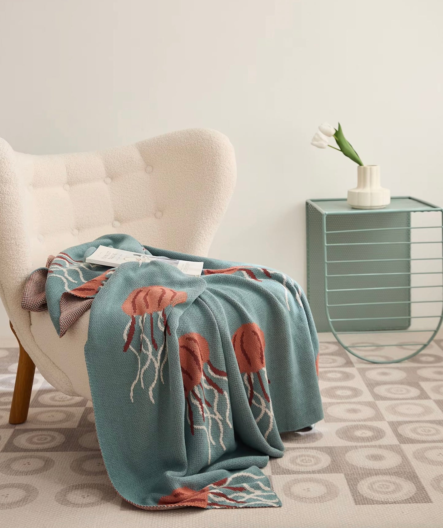 Jellyfish Pattern  Blanket