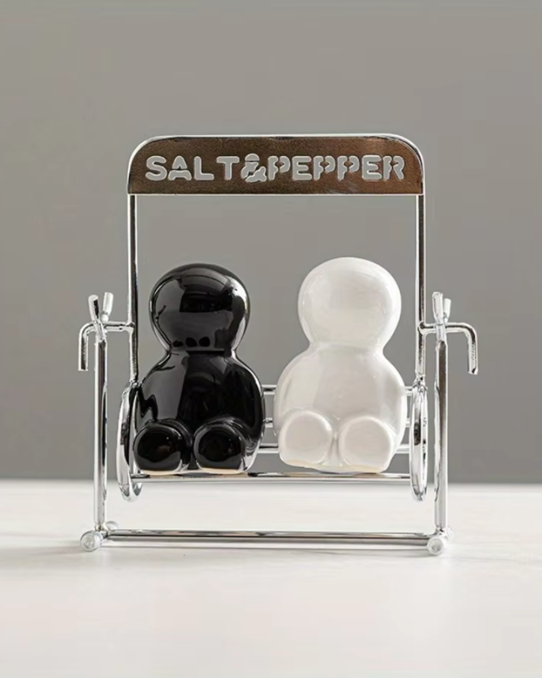 Ceramic Pepper & Salt Shaker Set