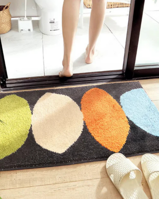 Flocking Bath Mat Non-slip