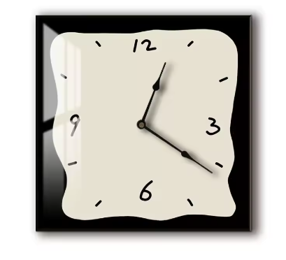 Graffiti Cartoon Art Wall Clock