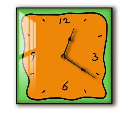 Graffiti Cartoon Art Wall Clock