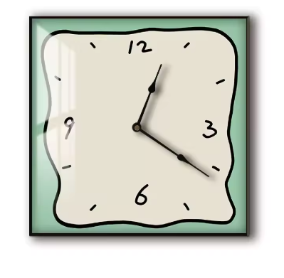 Graffiti Cartoon Art Wall Clock