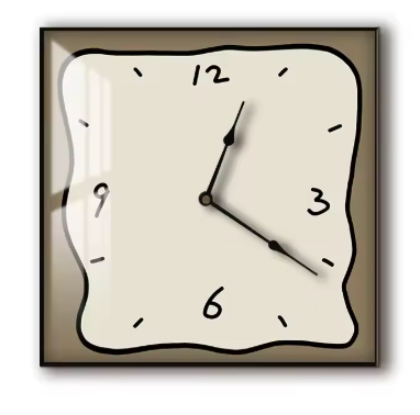 Graffiti Cartoon Art Wall Clock