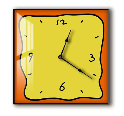 Graffiti Cartoon Art Wall Clock