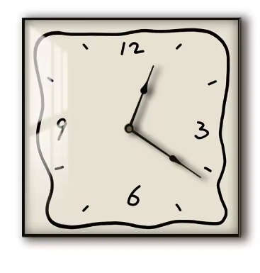 Graffiti Cartoon Art Wall Clock