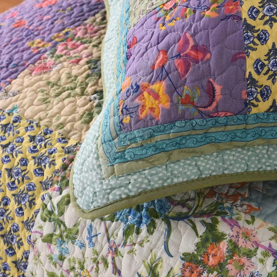 Handmade Patchwork Bedspread