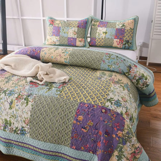 Handmade Patchwork Bedspread