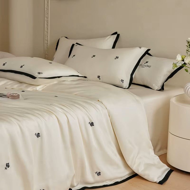 Luxury Lyocell Bamboo Fiber Bedding Set