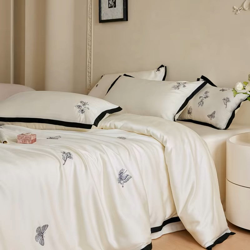 Luxury Lyocell Bamboo Fiber Bedding Set