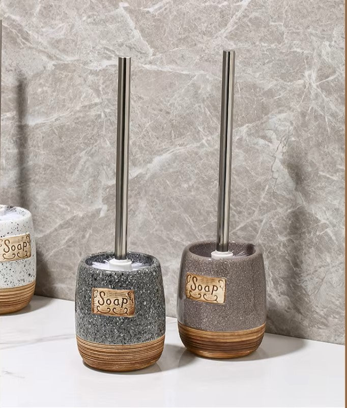 Nordic Light Luxury Ceramic Toilet Brush