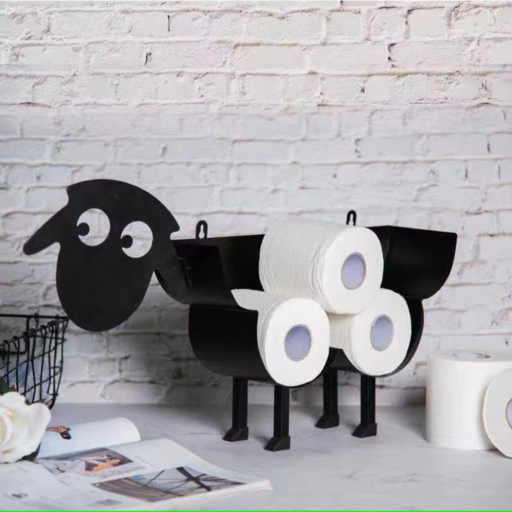 Cute Animal-Shaped Toilet Paper Holder