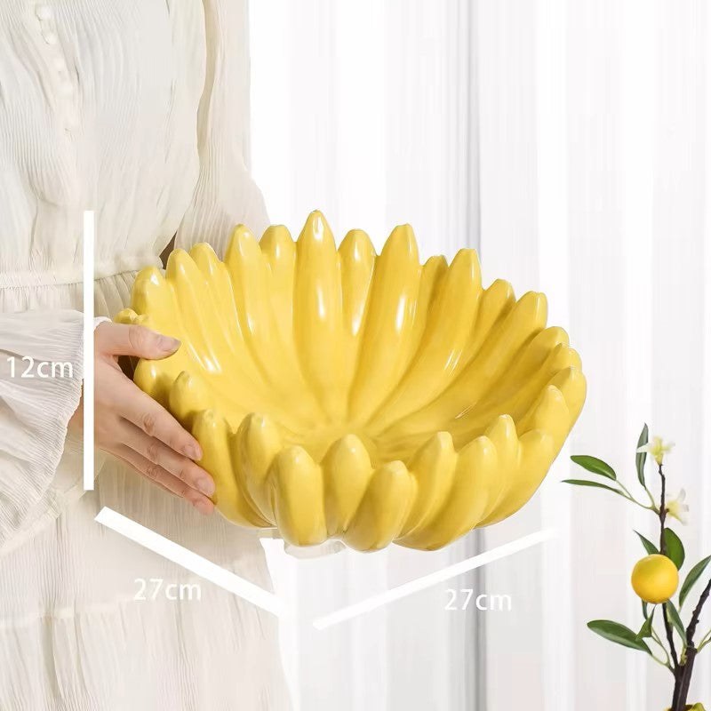 Banana-Shaped Storage Tray