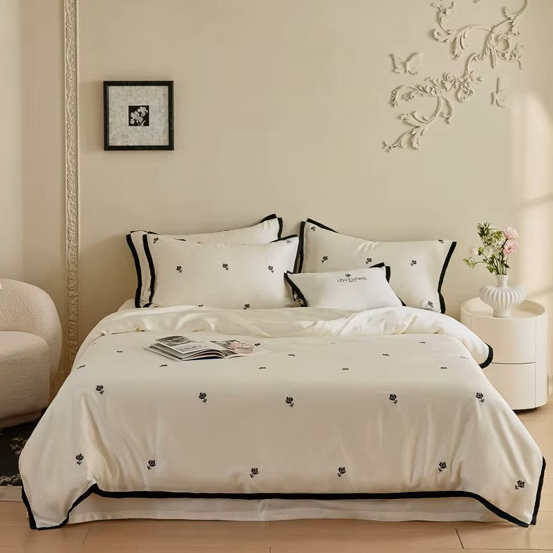 Luxury Lyocell Bamboo Fiber Bedding Set