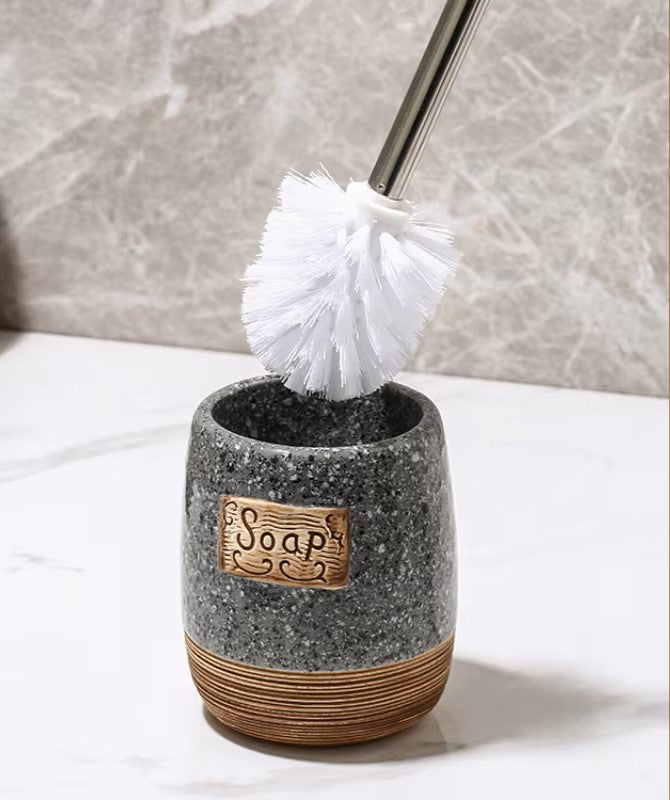 Nordic Light Luxury Ceramic Toilet Brush