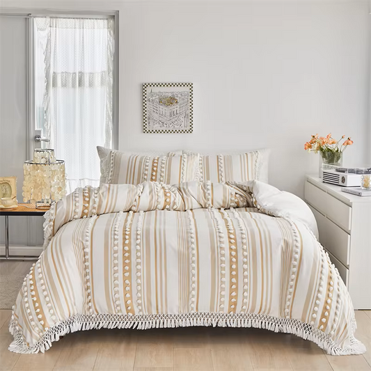 Tassels Duvet Cover