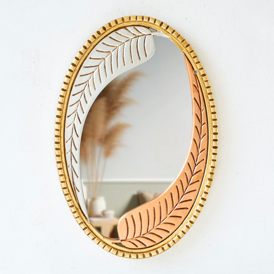 Boho Chic Gold Mirror